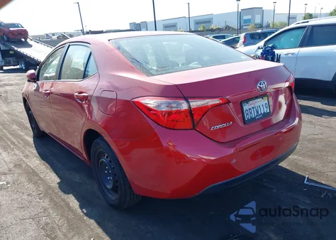 2018 Toyota Corolla Le from USA, damaged, VIN 5YFBURHE1JP760799